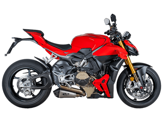 Spark Ducati Streetfighter V4 S/R "Double Konix Evo" Titanium Semi-Full Exhaust System (Carbon) (2025+)