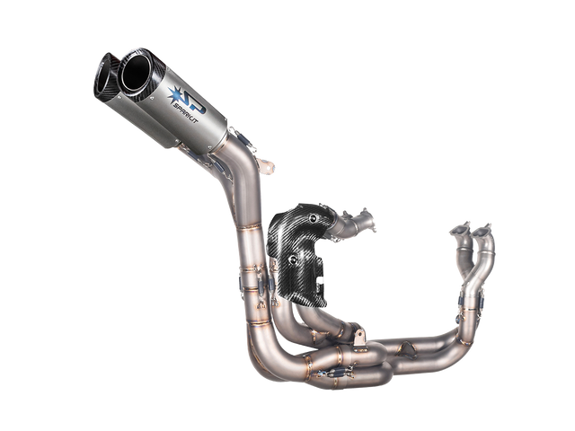 Spark Ducati Panigale V4 S/R Streetfighter "Double Dyno" Titanium Full Exhaust System (WSBK Evolution) (SingleArm Rear)