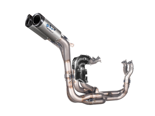 Spark Ducati Panigale V4 S/R Streetfighter "Double Dyno" Titanium Full Exhaust System (WSBK Evolution) (SingleArm Rear)