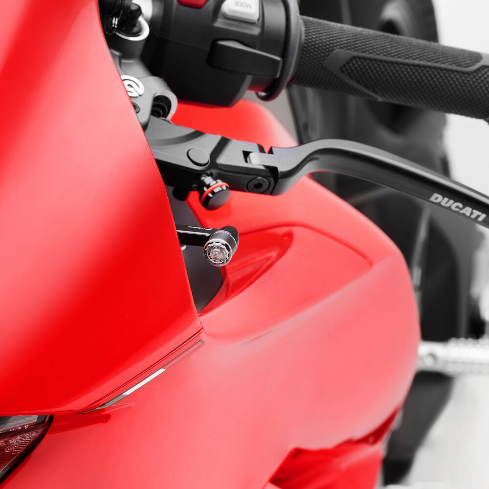 Rizoma Front Turn Signal Kit for Panigale V4/S (2025-2026)