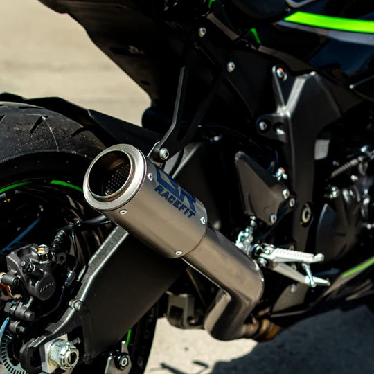 RACEFIT Black Edition Slip On Exhaust for ZX6R (2024-2026+)