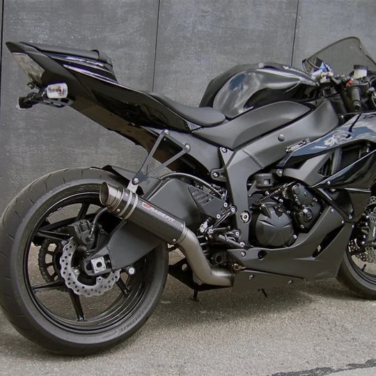 RACEFIT Growler Slip On Exhaust for ZX6R (2009-2023)