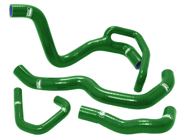 Samco Radiator Hose Kit Kawasaki Ninja ZX-6R (2009+) (Green, Red, Black, Purple)