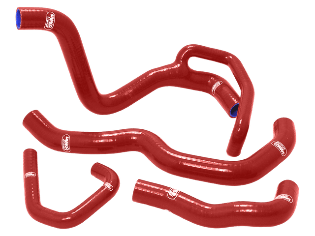 Samco Radiator Hose Kit Kawasaki Ninja ZX-6R (2009+) (Green, Red, Black, Purple)